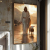 Quadro Jesus passos do cordeiro