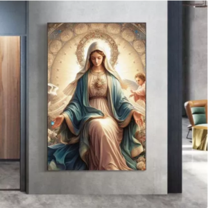 Quadro Rainha Virgem Maria