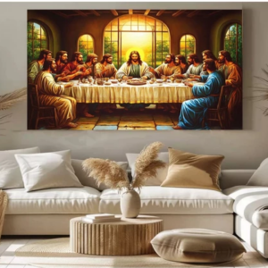 Quadro Santa Ceia de Jesus Cristo