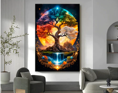Quadro Árvore Da Vida